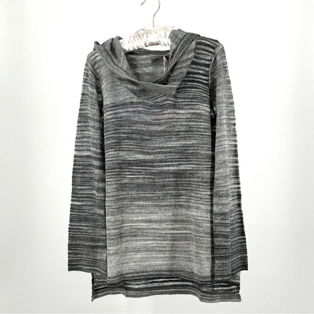 Prana Coal Nina Sweater Hoodie Size M NWT